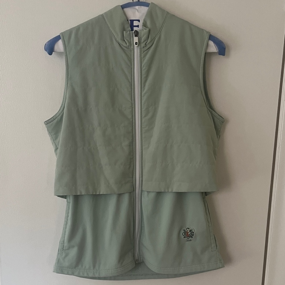 FJ Footjoy Women’s Medium Mint Green Vest